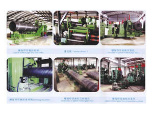 Corrugated Steel Pipe Forming Machine